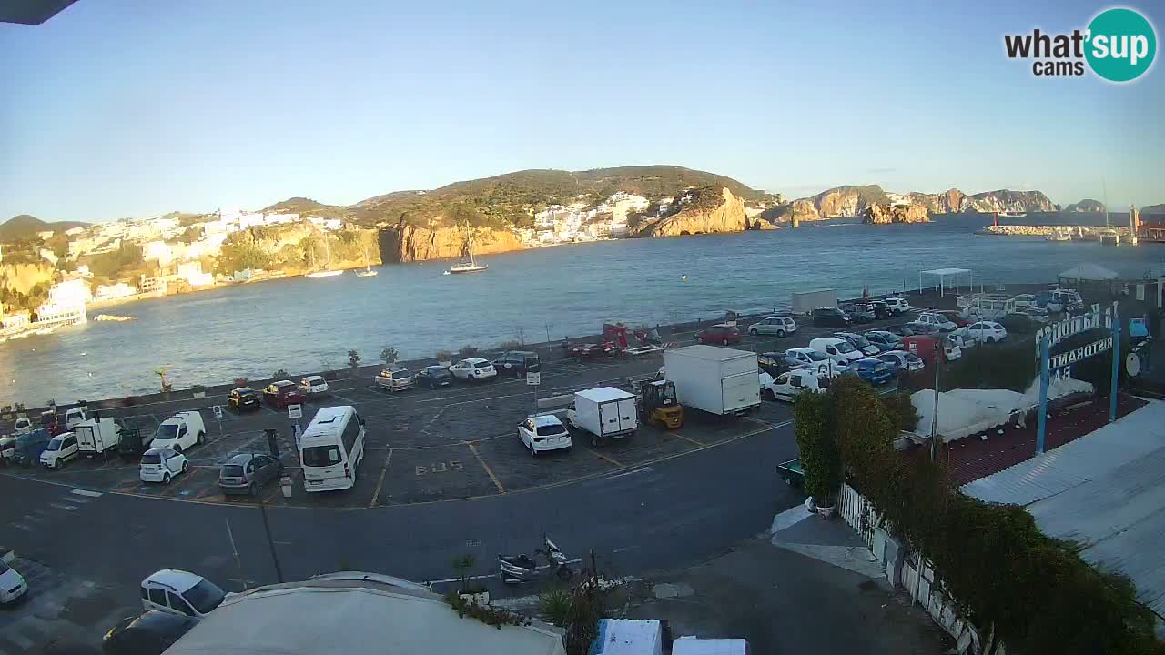 Webcam du port de Ponza – Île de Ponza
