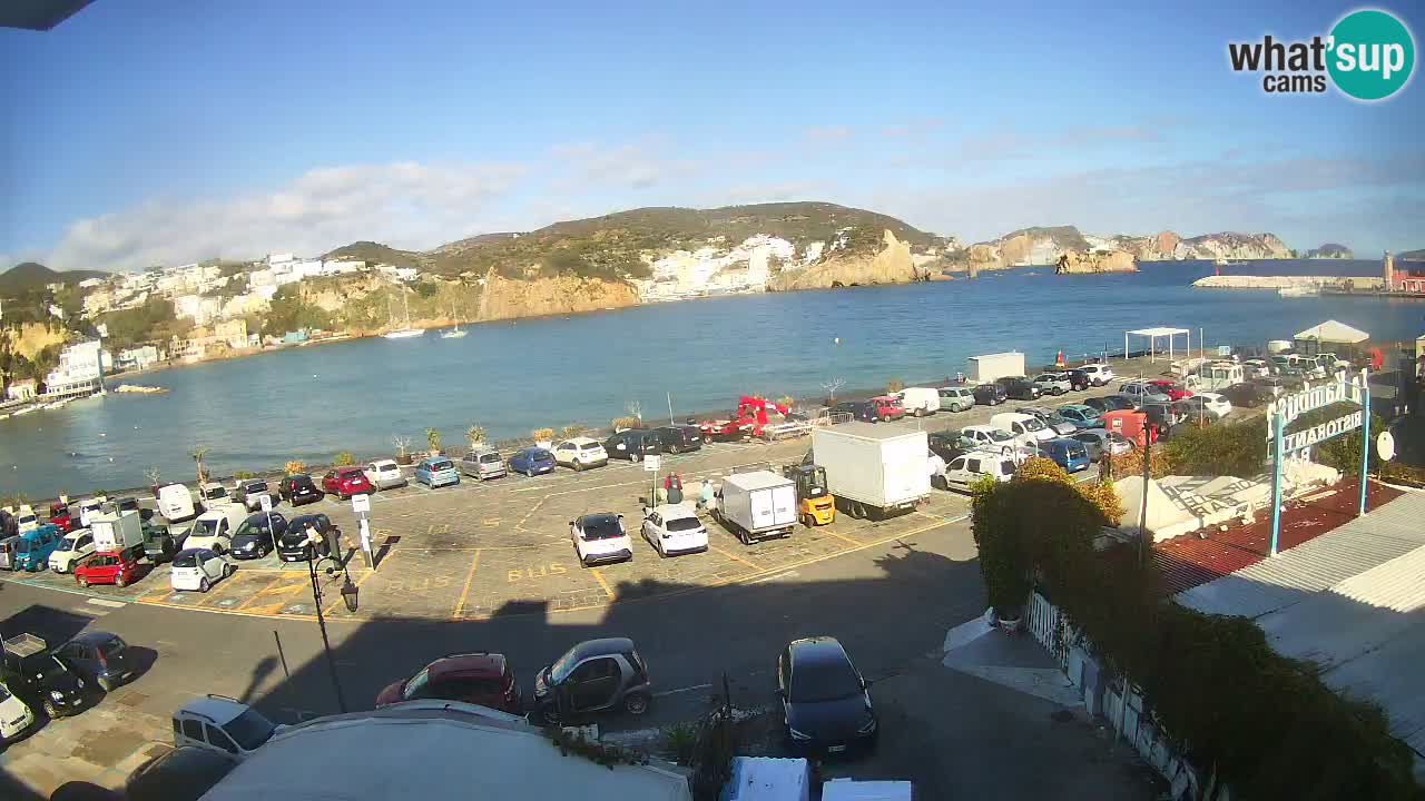 Insel Ponza Hafen webcam – Italien