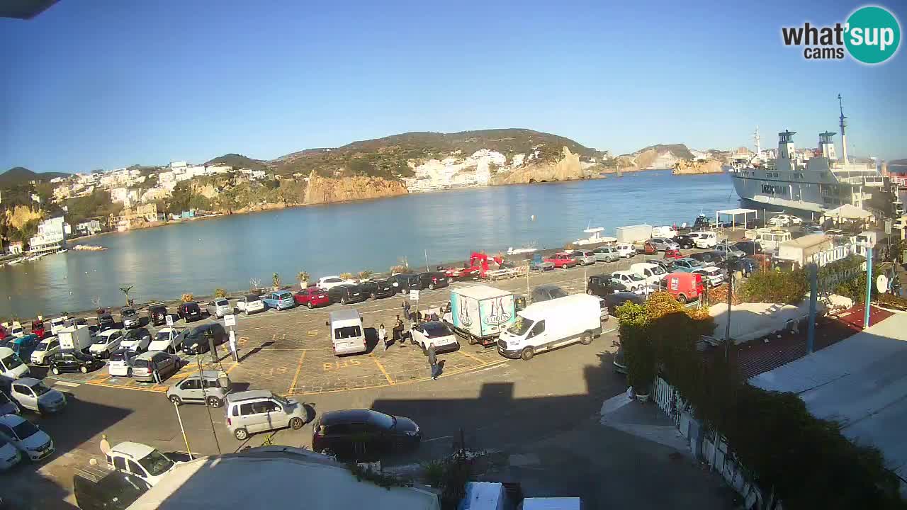 Webcam du port de Ponza – Île de Ponza
