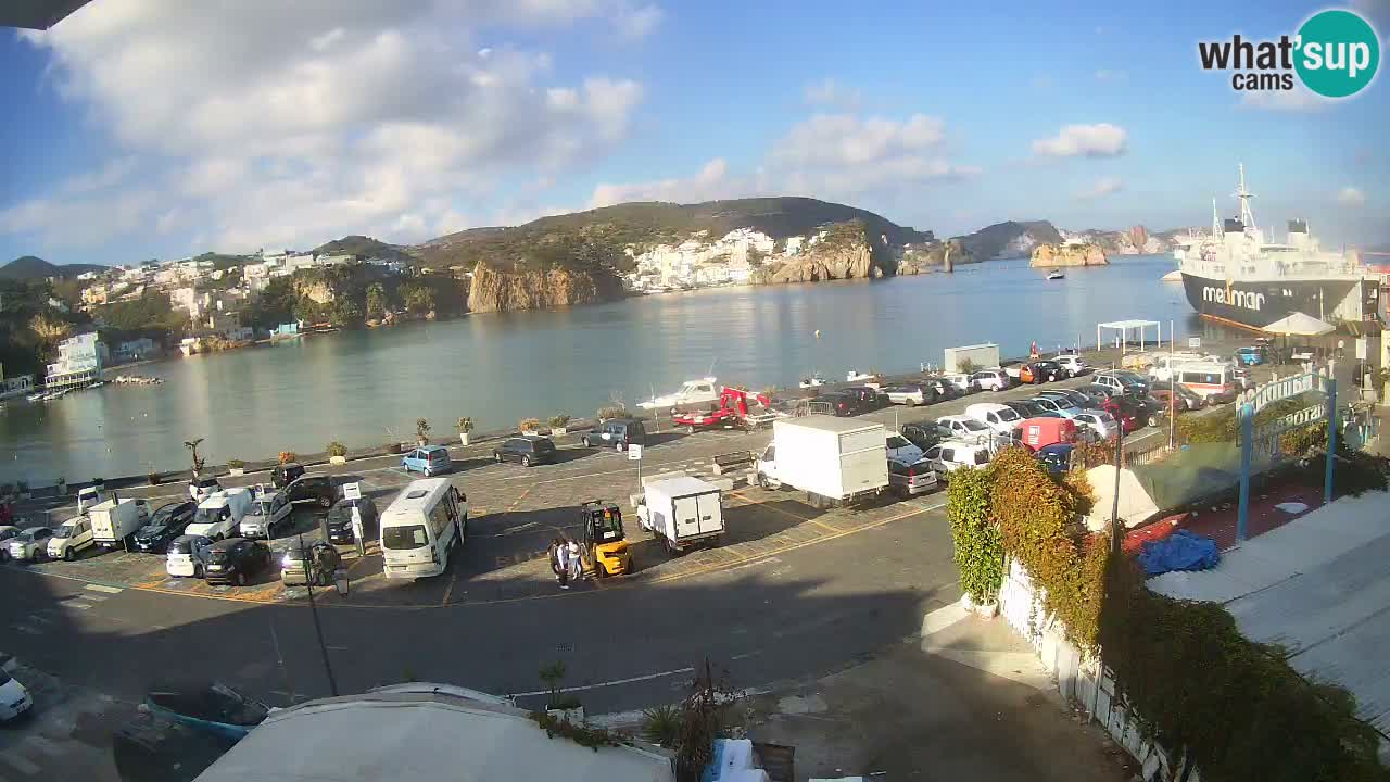Ponza port webcam – Island of Ponza