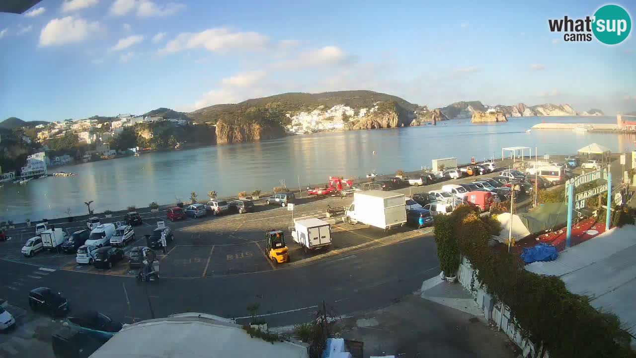 Webcam du port de Ponza – Île de Ponza