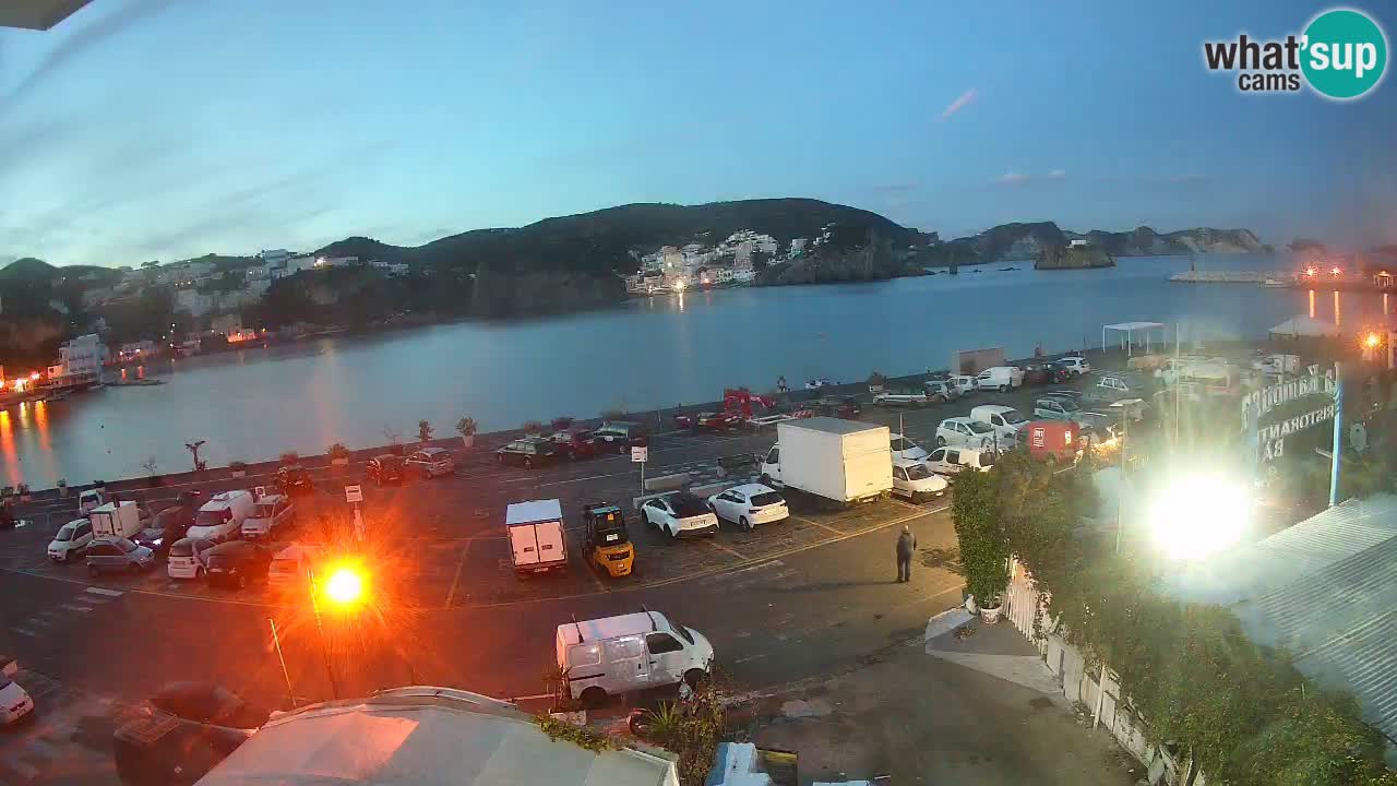Webcam du port de Ponza – Île de Ponza