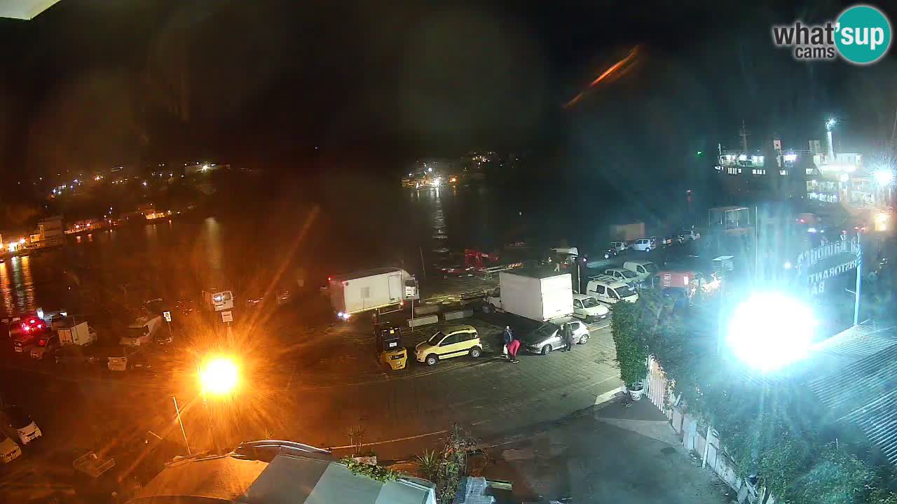 Insel Ponza Hafen webcam – Italien