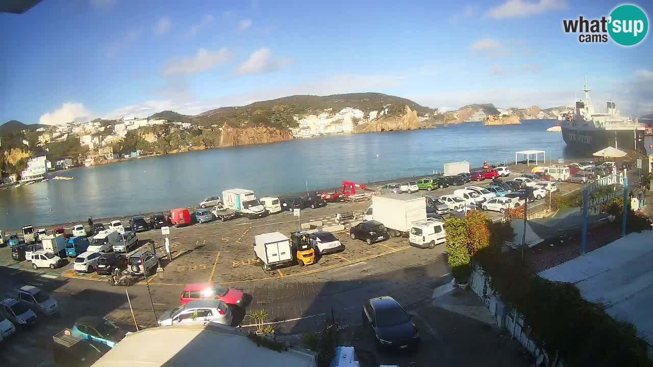 Web kamera luka Ponza – otok Ponza