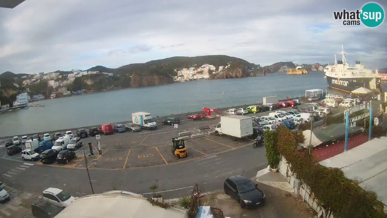 Ponza port webcam – Island of Ponza