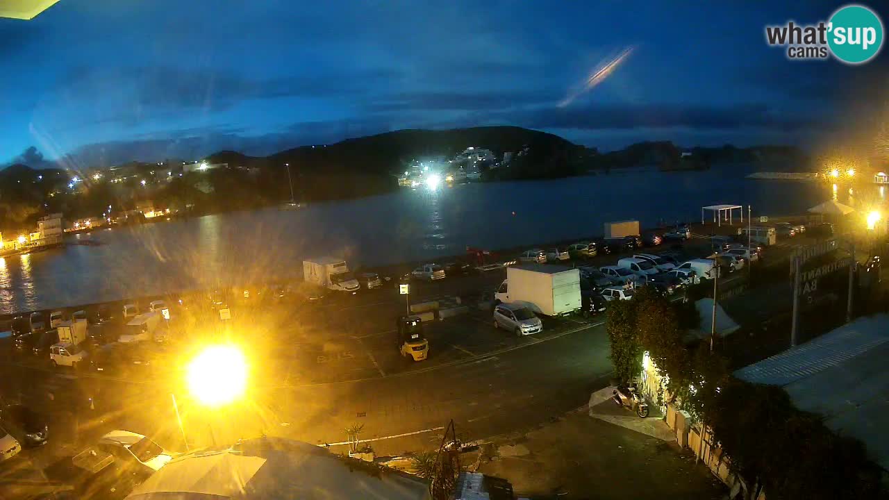 Web kamera luka Ponza – otok Ponza