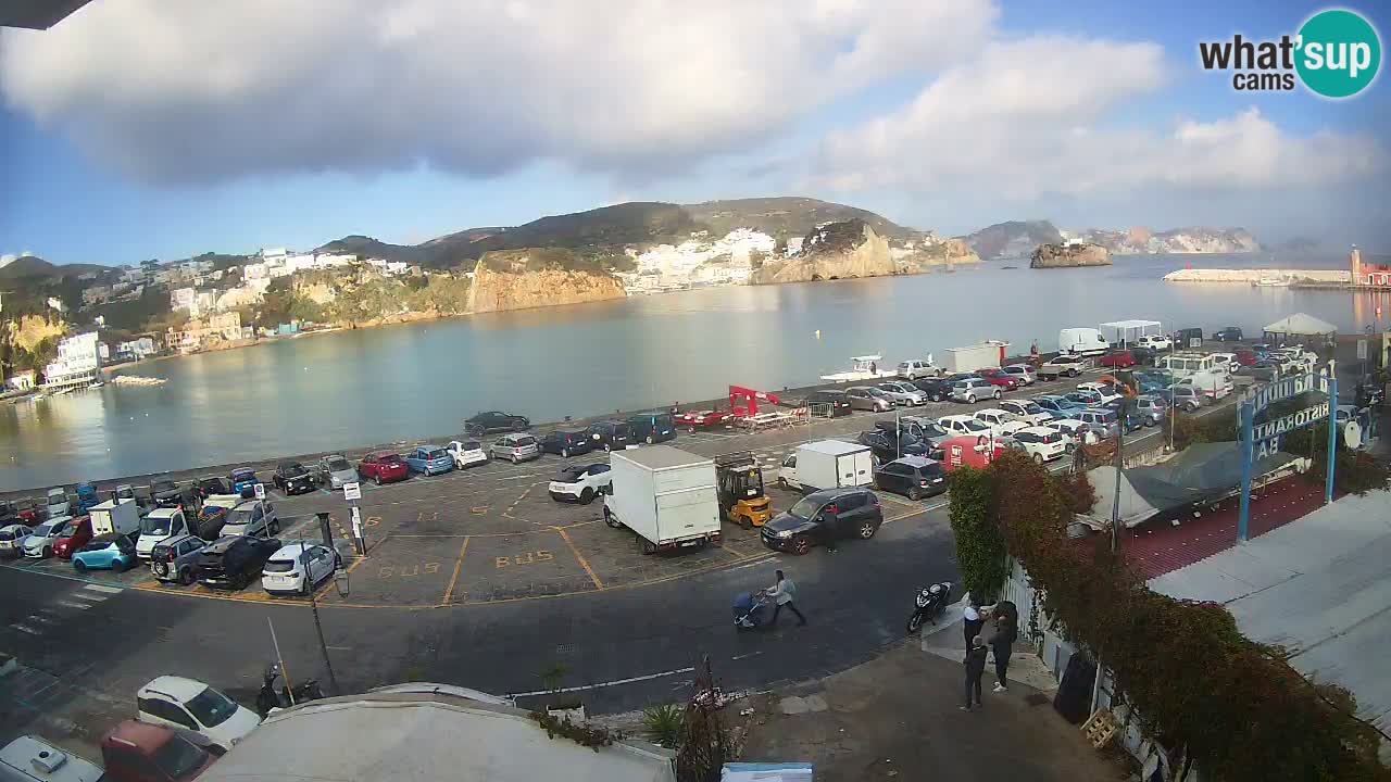 Ponza port webcam – Island of Ponza