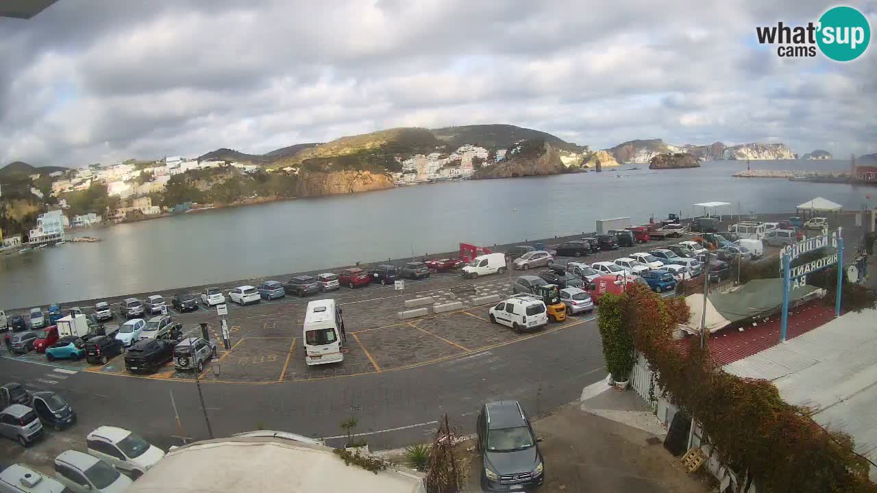 Webcam du port de Ponza – Île de Ponza