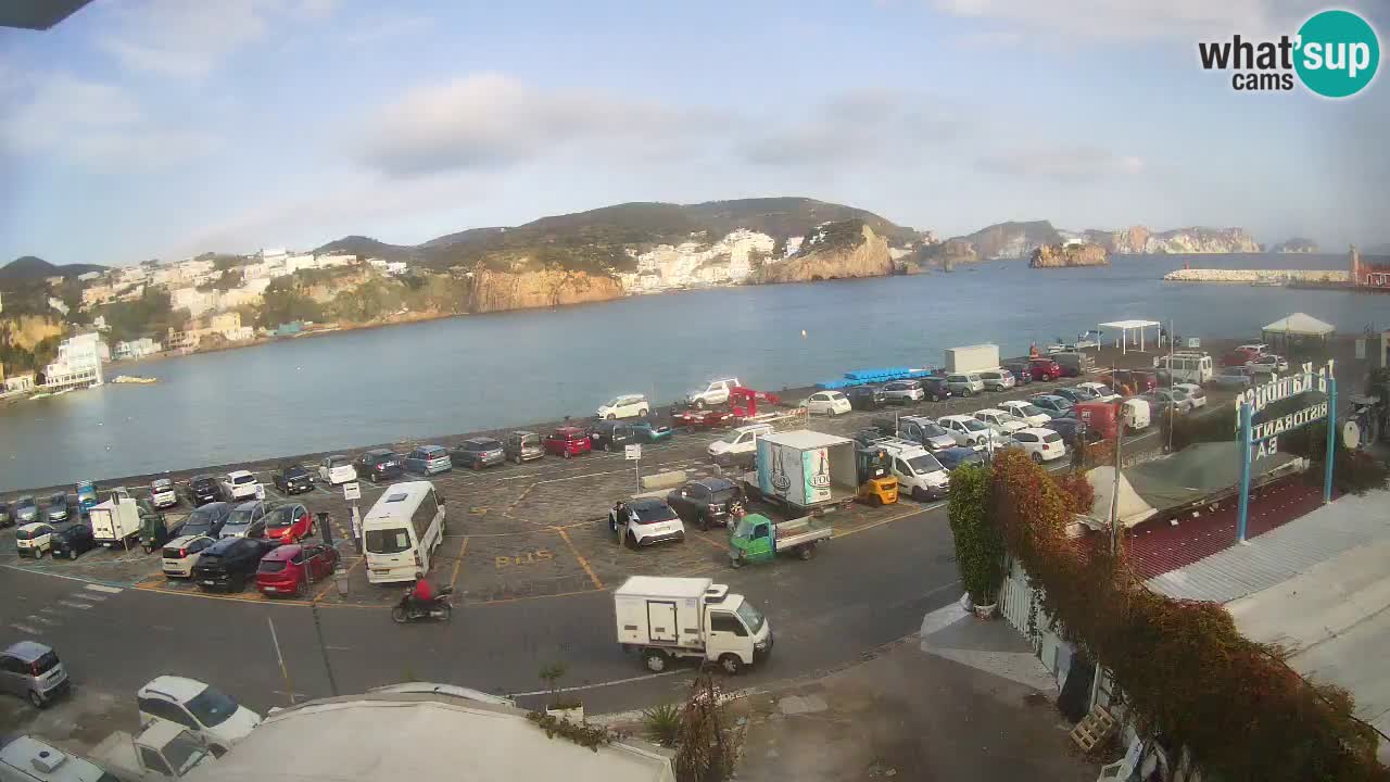 Ponza port webcam – Island of Ponza
