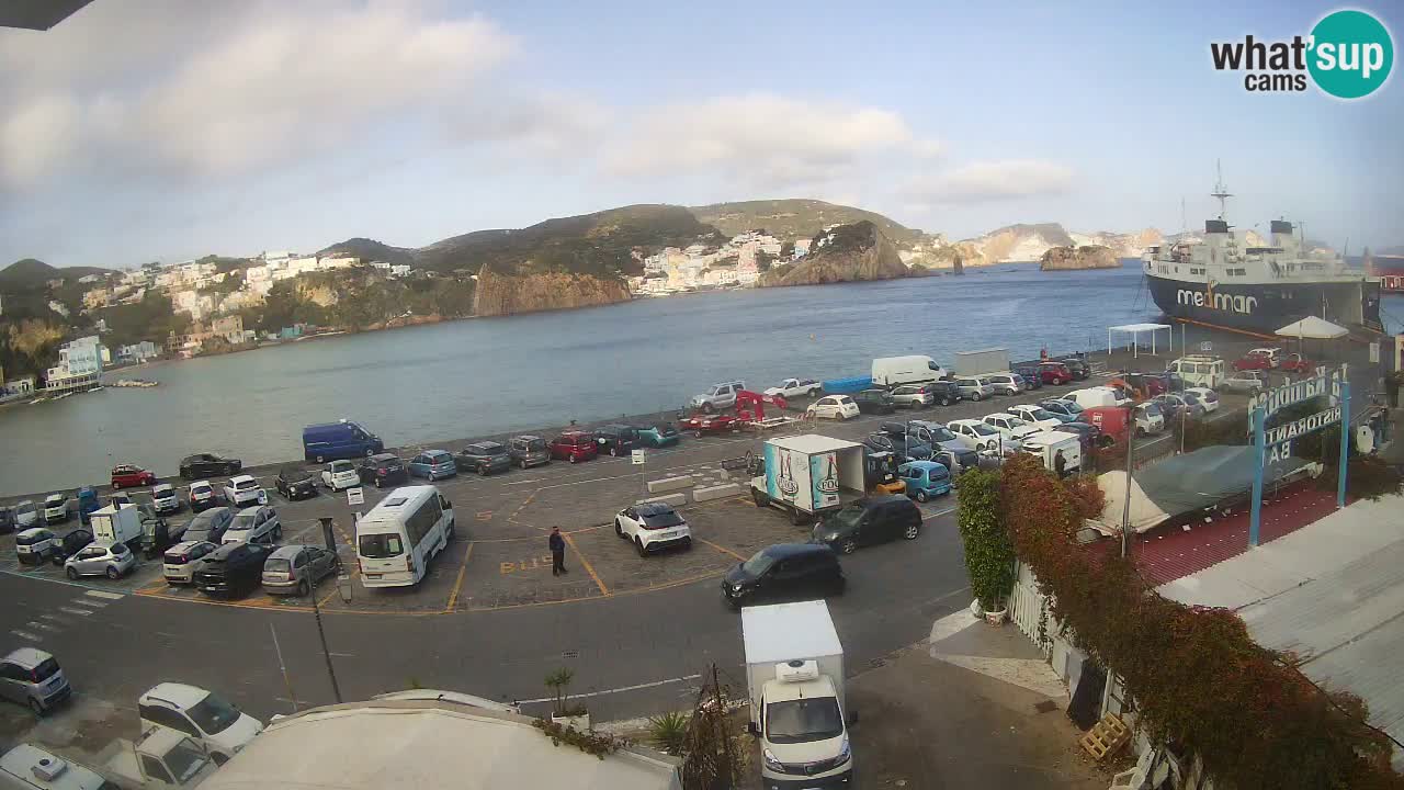 Ponza port webcam – Island of Ponza