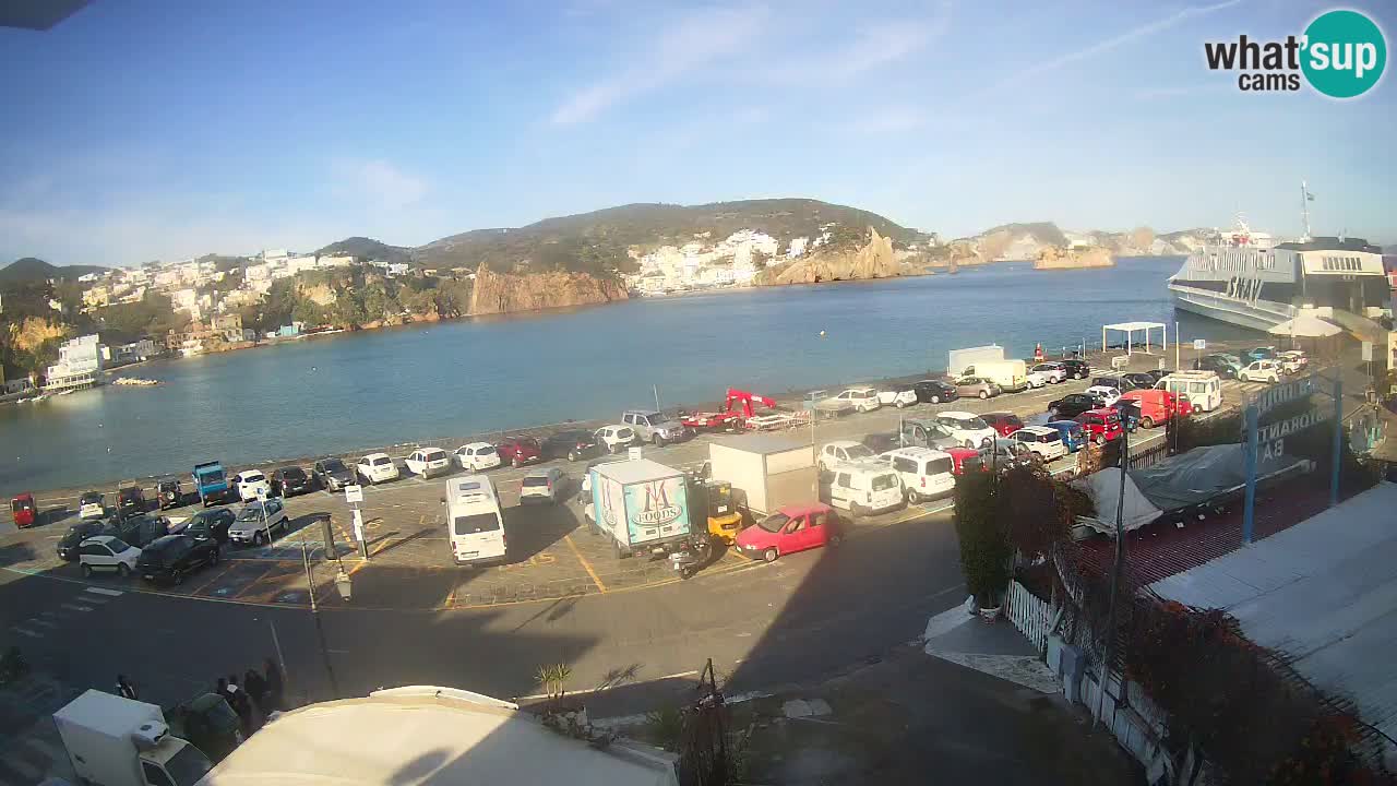 Webcam du port de Ponza – Île de Ponza