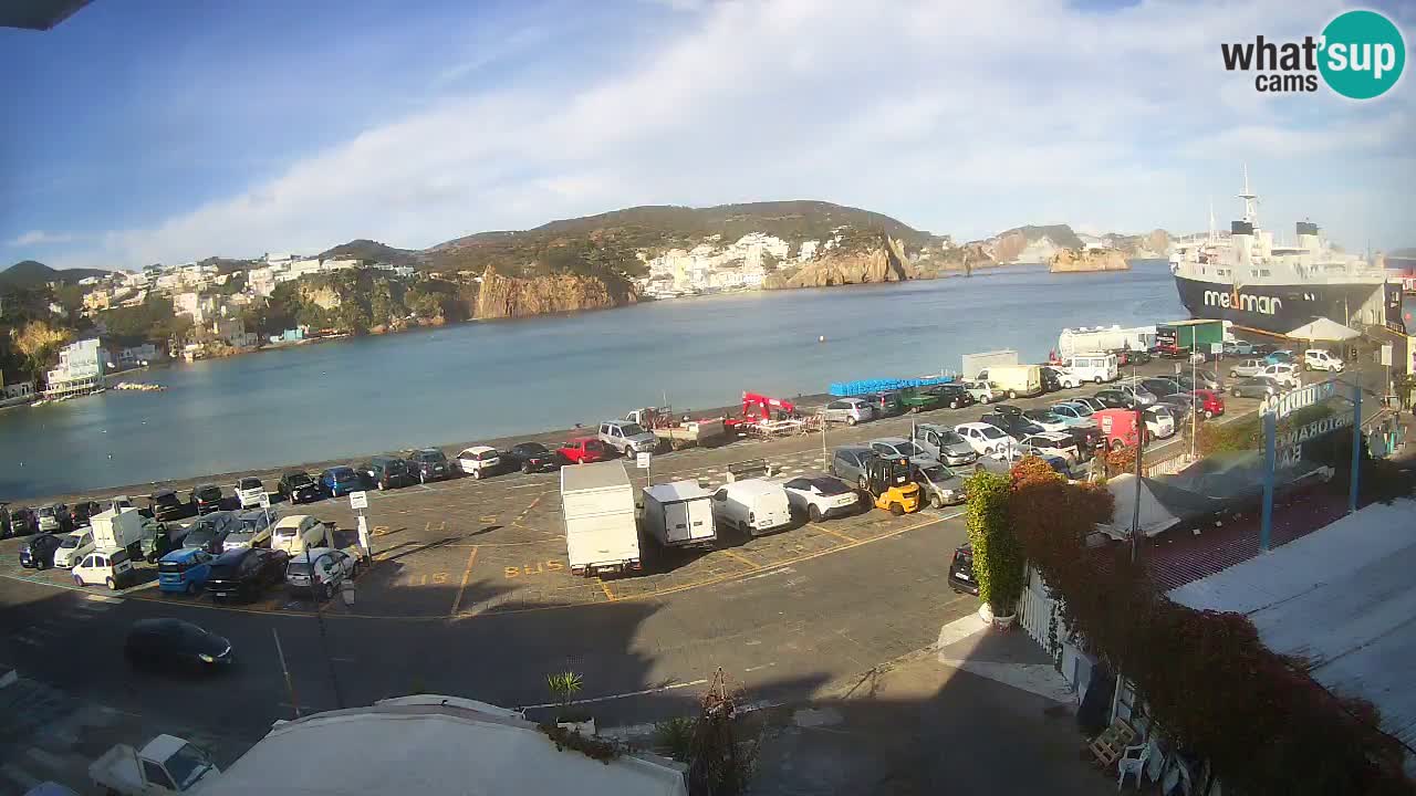 Ponza port webcam – Island of Ponza