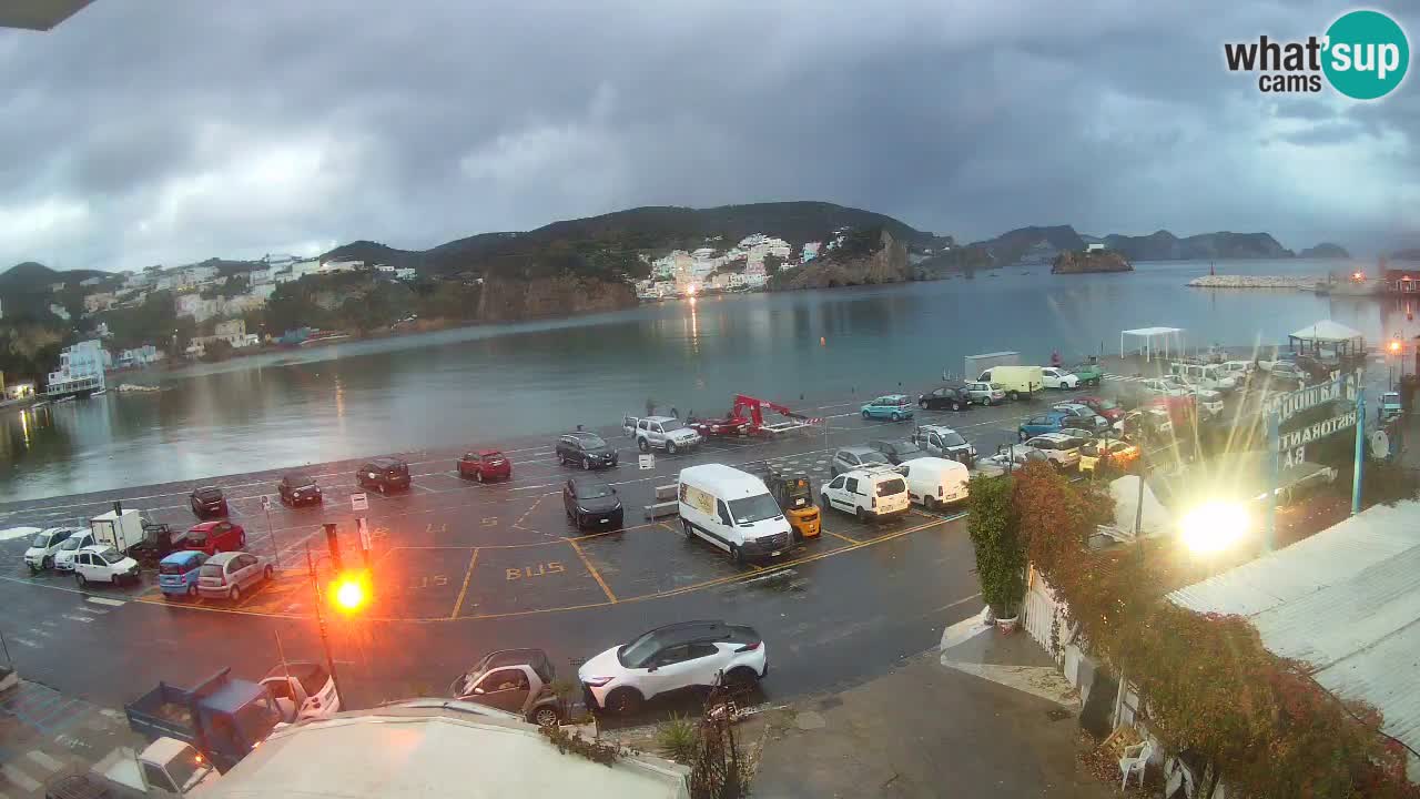 Webcam du port de Ponza – Île de Ponza