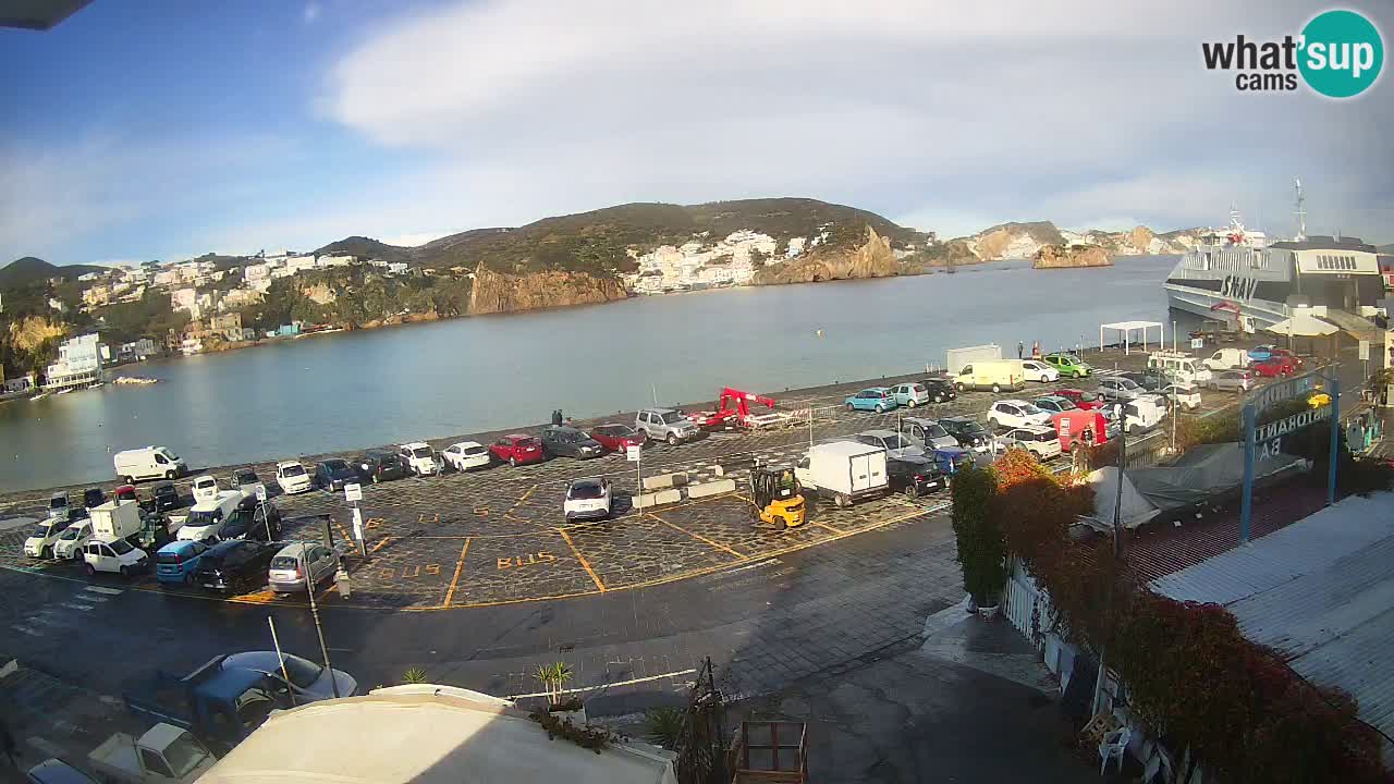 Web kamera luka Ponza – otok Ponza