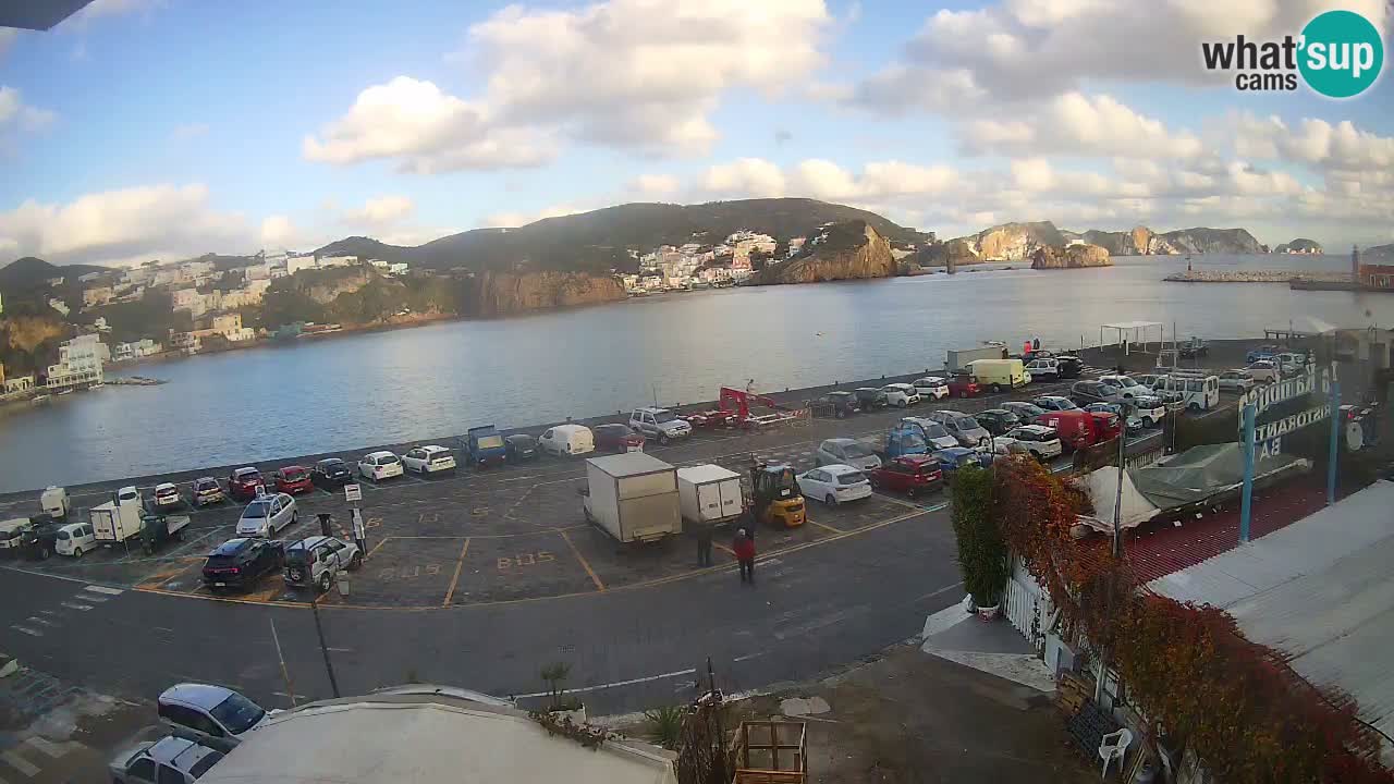Ponza port webcam – Island of Ponza