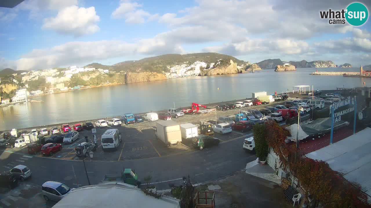 Ponza port webcam – Island of Ponza
