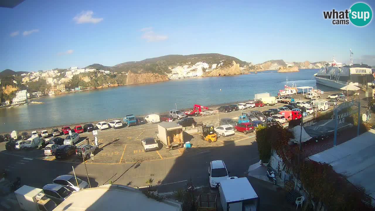 Ponza port webcam – Island of Ponza