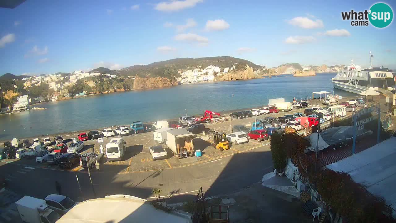 Ponza port webcam – Island of Ponza