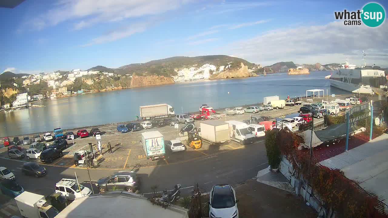 Pristanišče Ponza spletna kamera – Otok Ponza