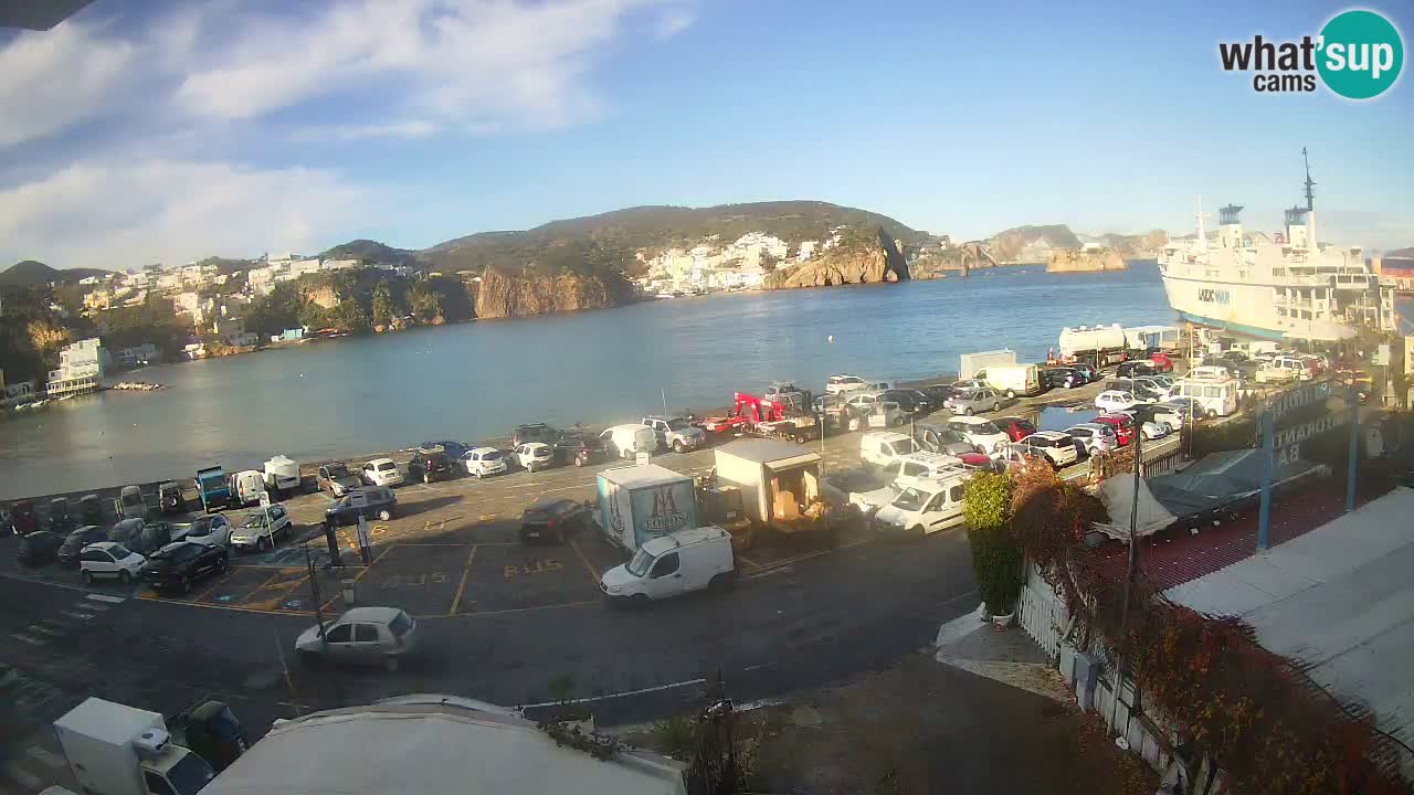 Web kamera luka Ponza – otok Ponza
