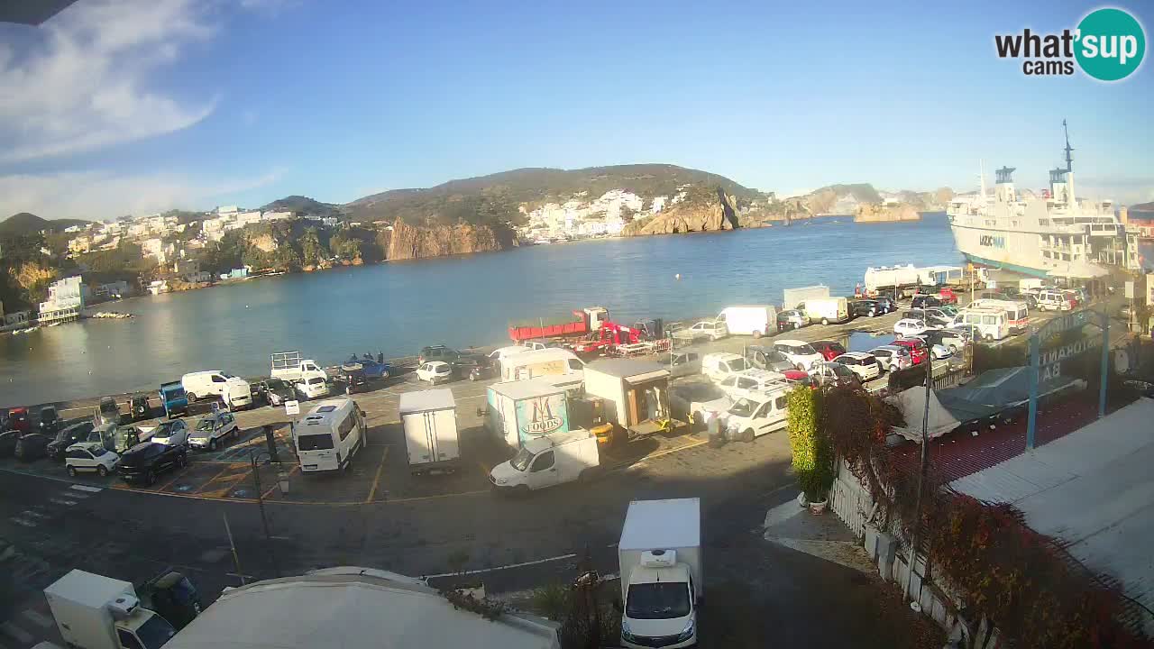 Webcam du port de Ponza – Île de Ponza