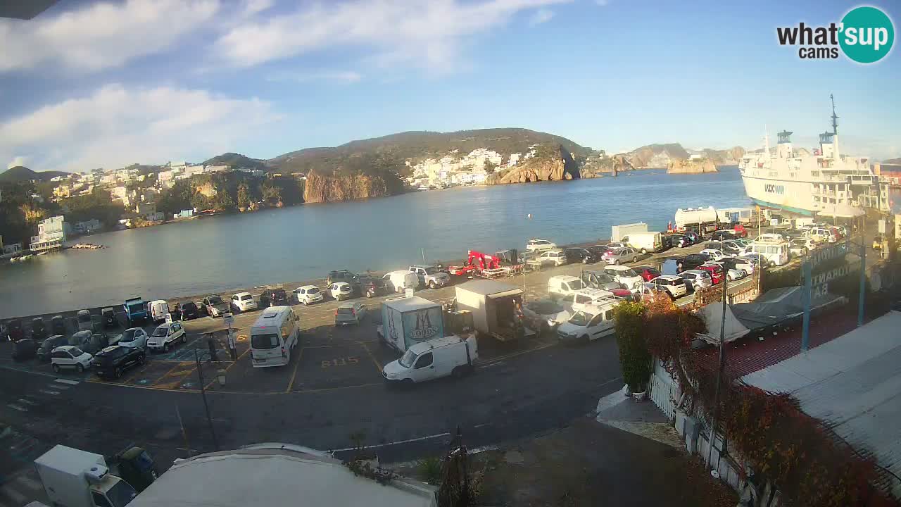 Web kamera luka Ponza – otok Ponza