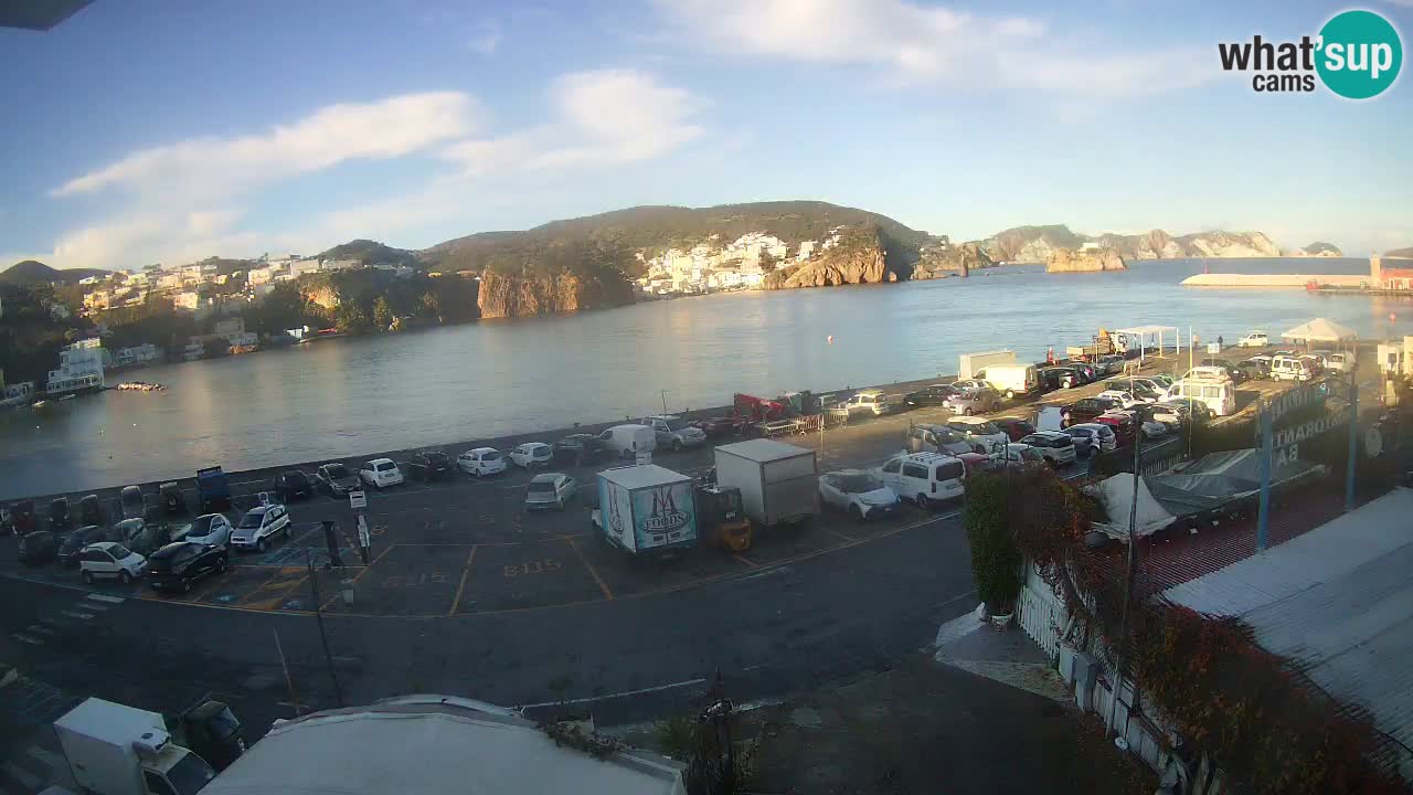 Webcam du port de Ponza – Île de Ponza
