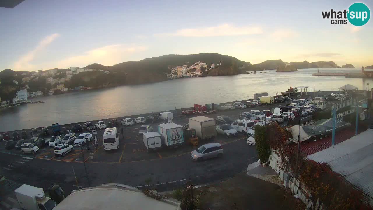 Webcam du port de Ponza – Île de Ponza
