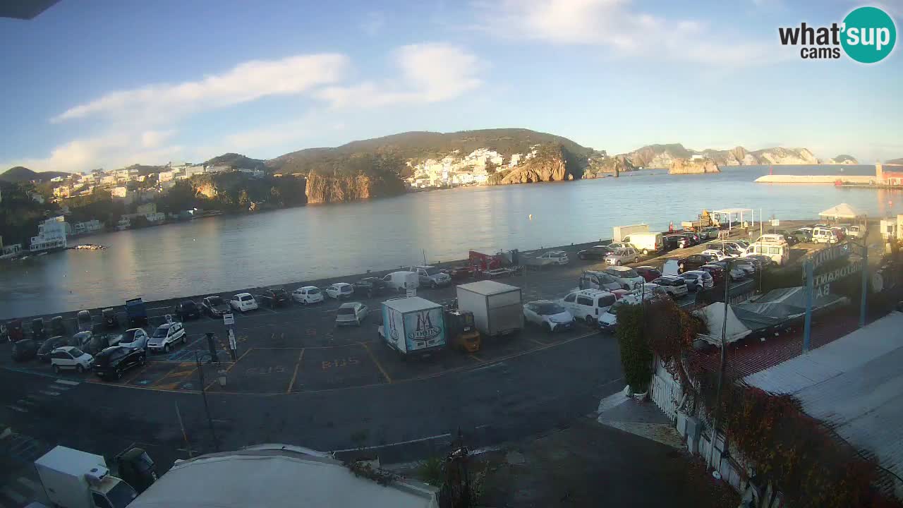 Webcam du port de Ponza – Île de Ponza