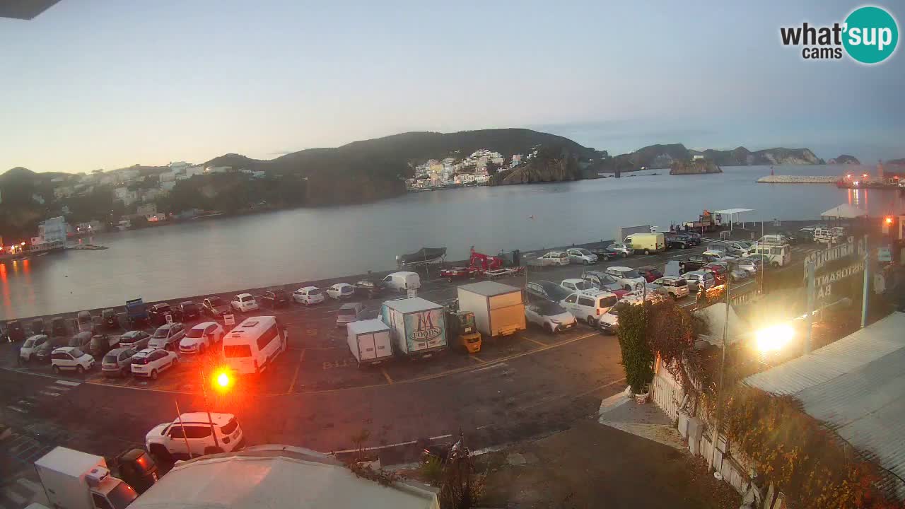 Web kamera luka Ponza – otok Ponza