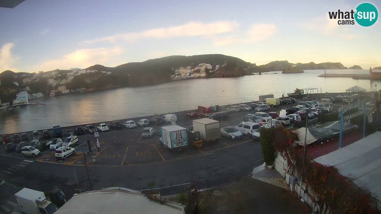 Ponza port webcam – Island of Ponza