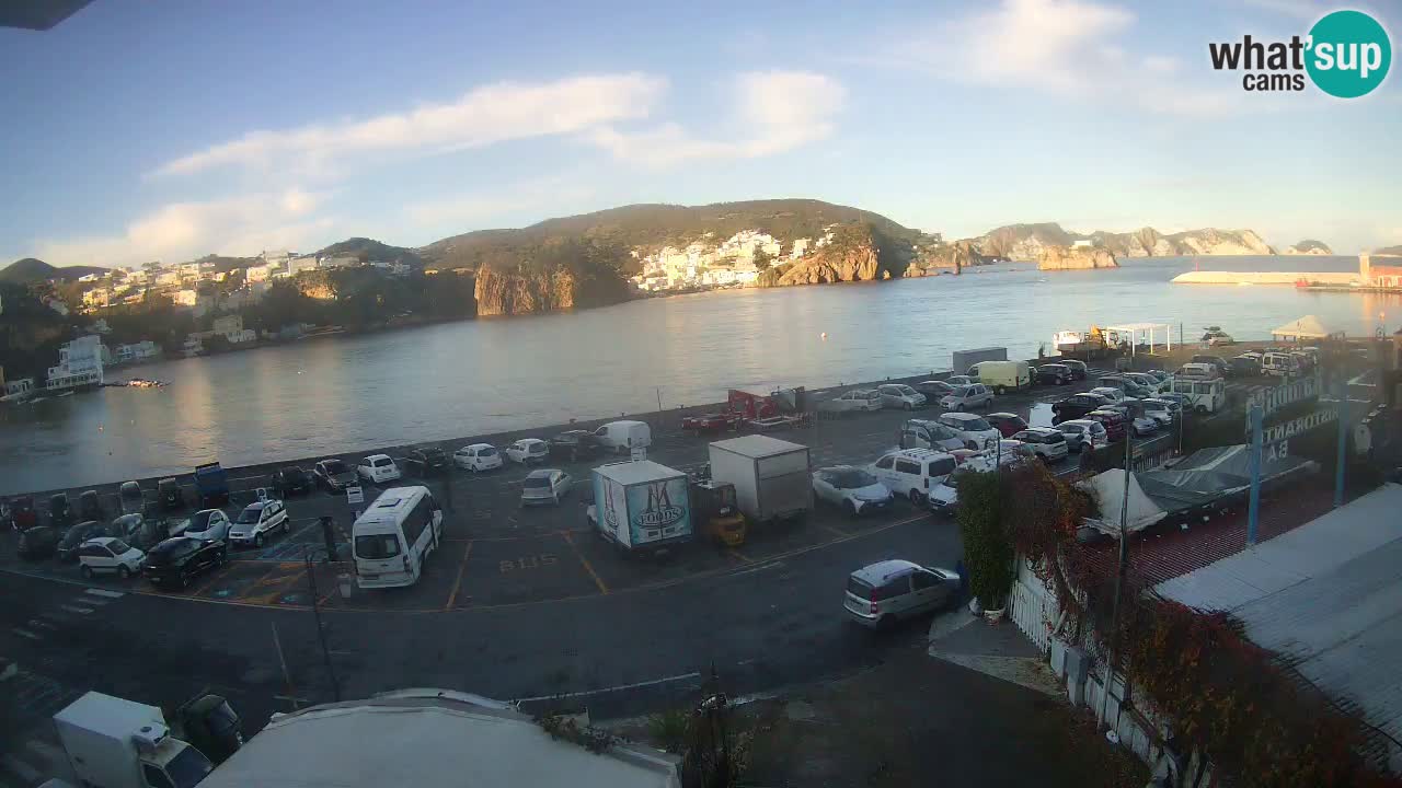 Ponza port webcam – Island of Ponza