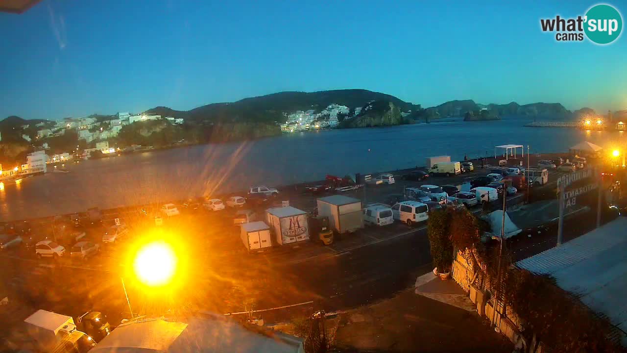 Ponza port webcam – Island of Ponza