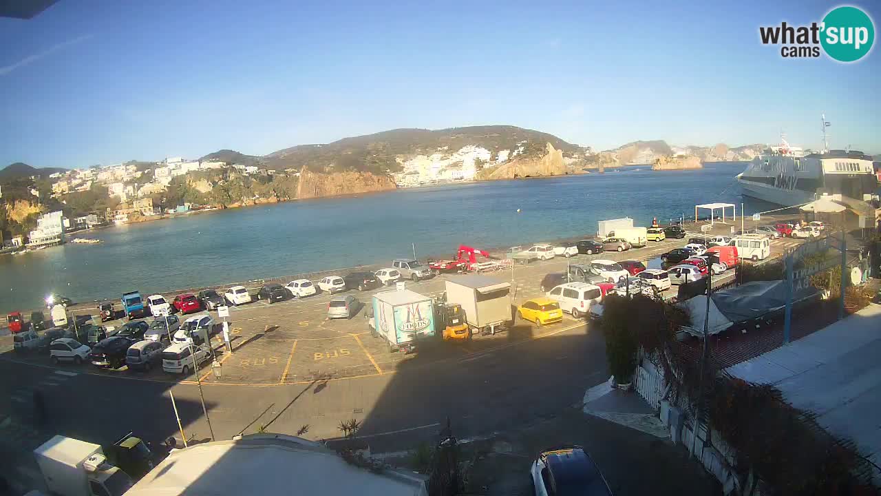 Webcam du port de Ponza – Île de Ponza
