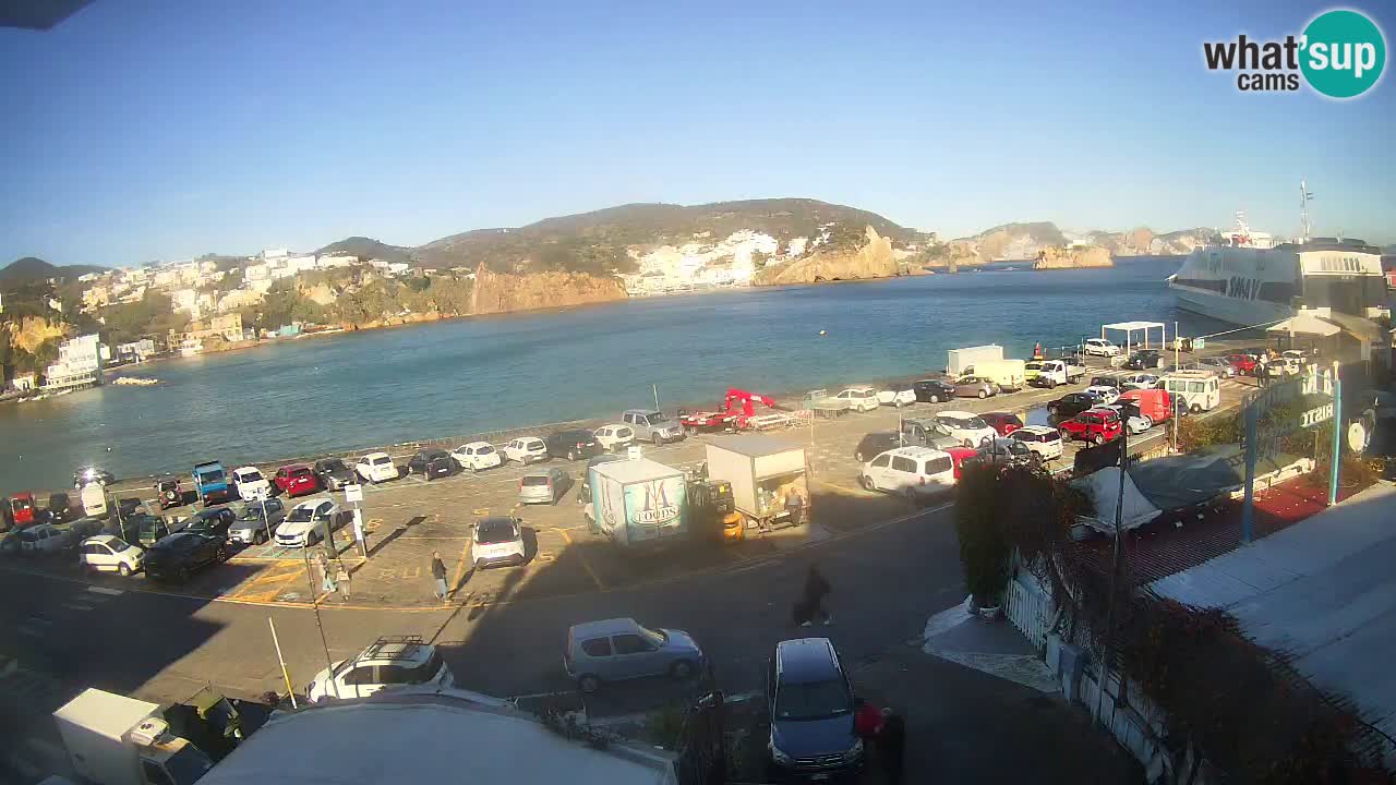 Web kamera luka Ponza – otok Ponza