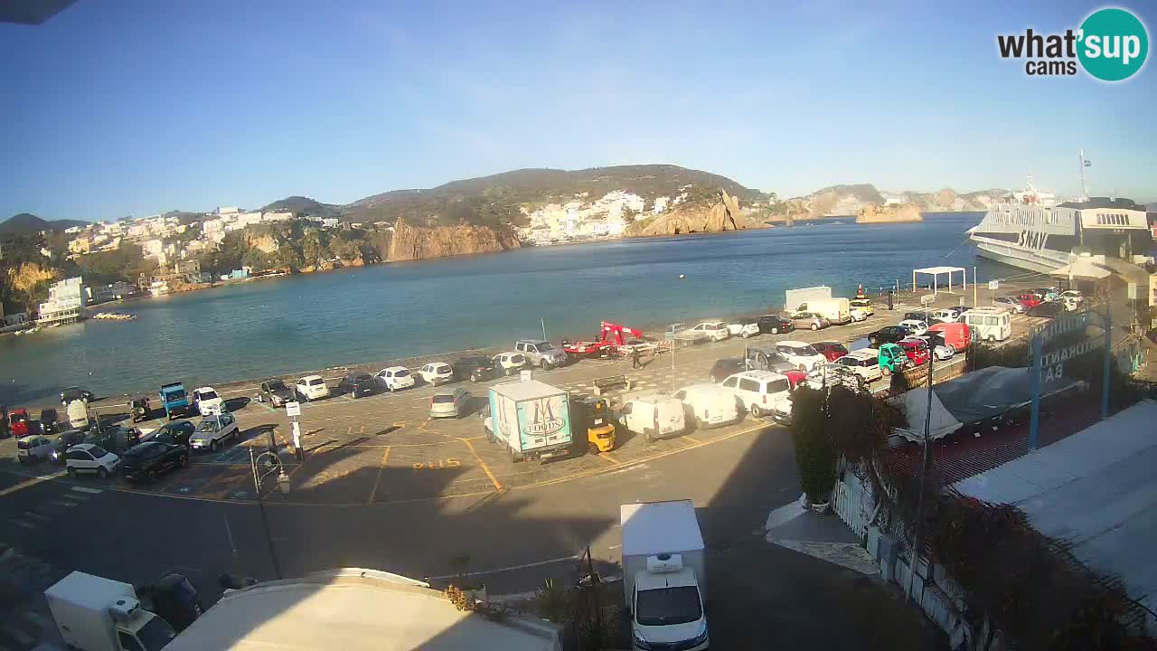 Webcam du port de Ponza – Île de Ponza