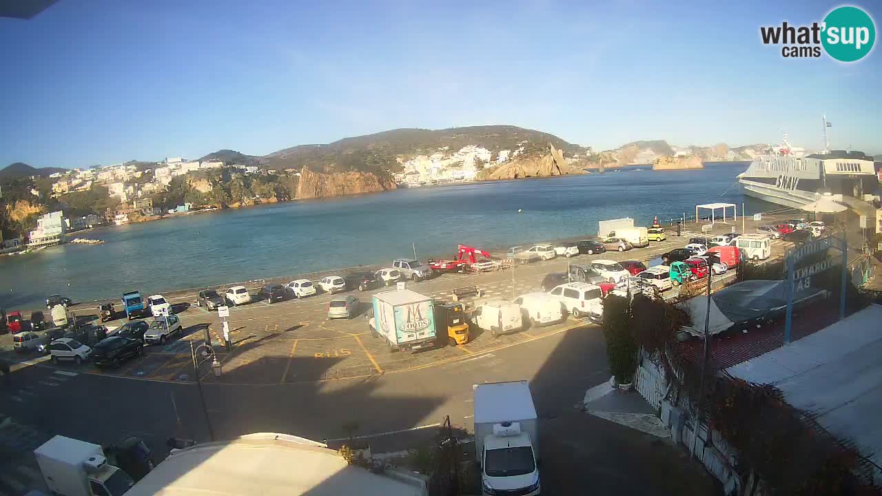 Ponza port webcam – Island of Ponza