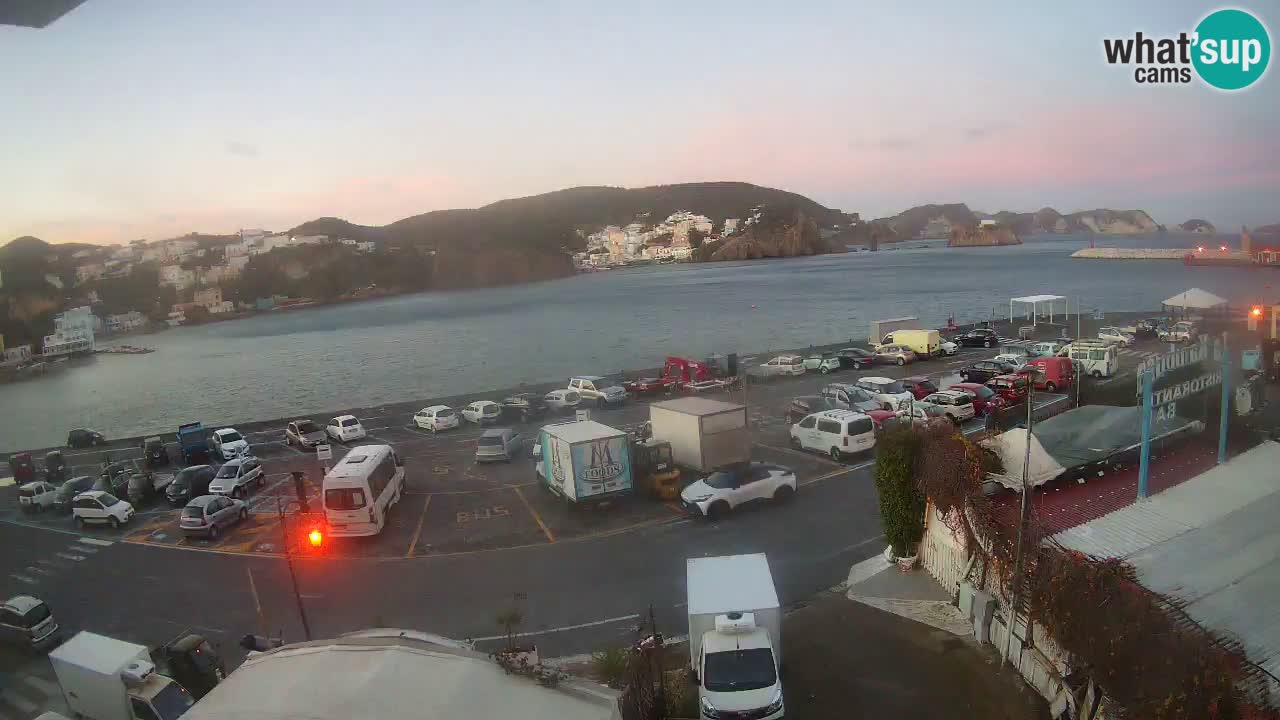 Ponza port webcam – Island of Ponza