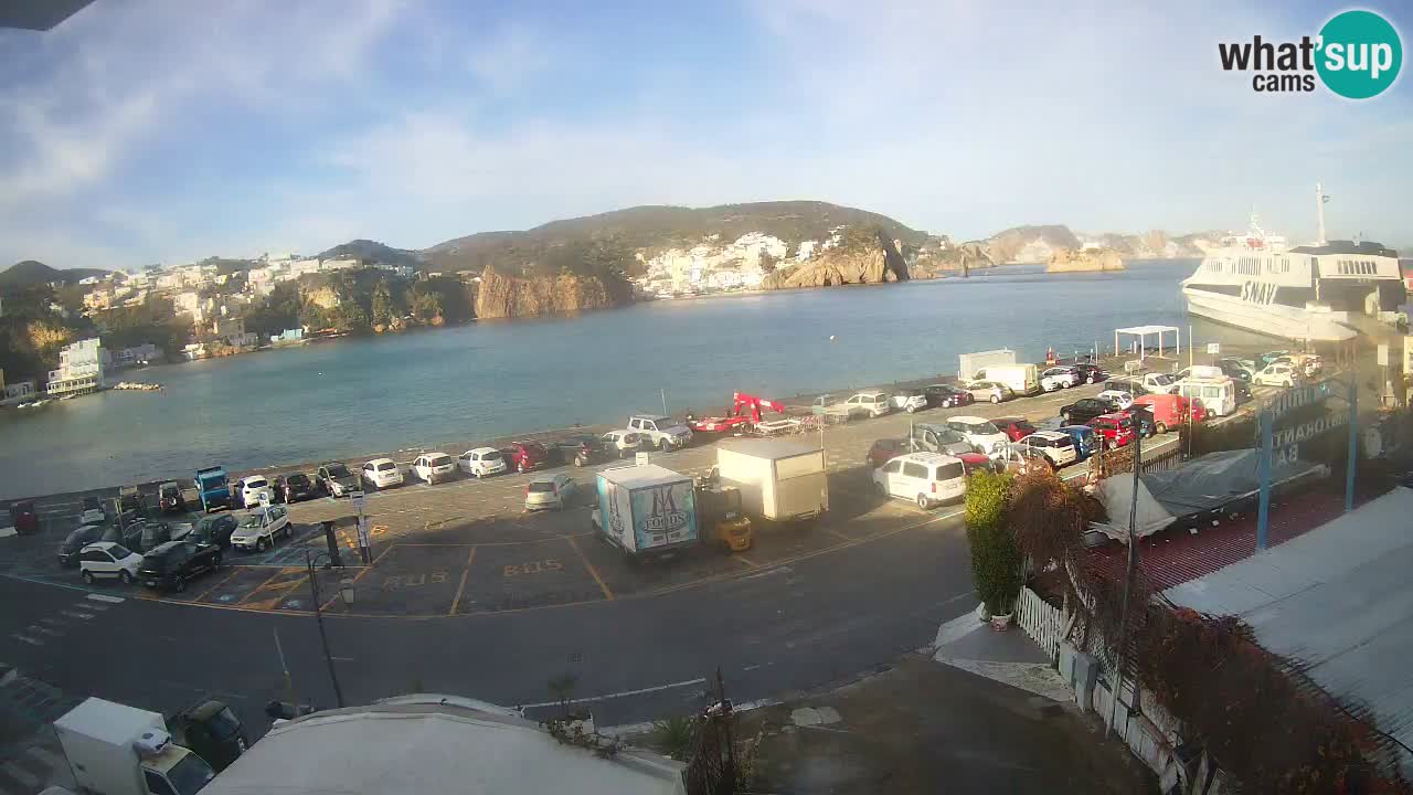 Ponza port webcam – Island of Ponza
