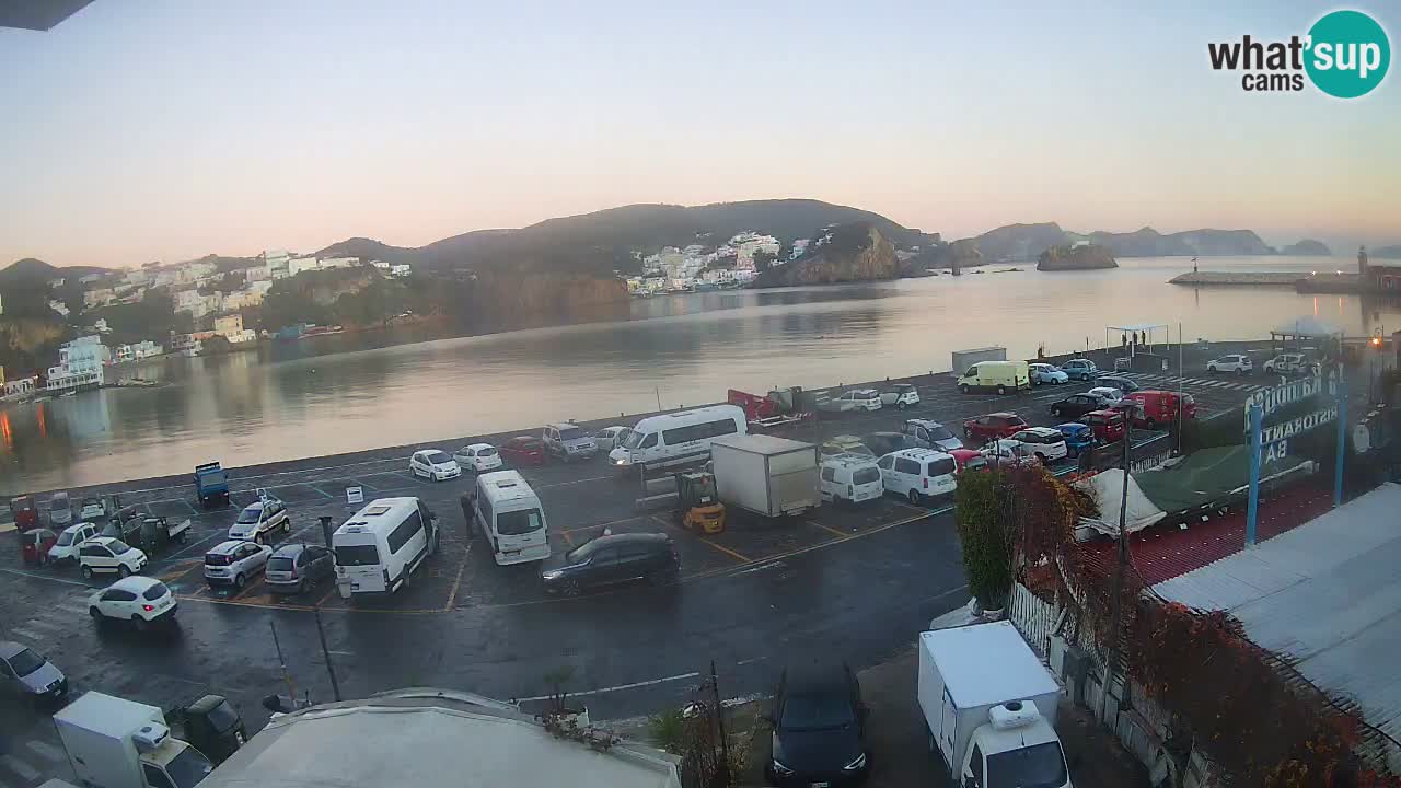Webcam du port de Ponza – Île de Ponza
