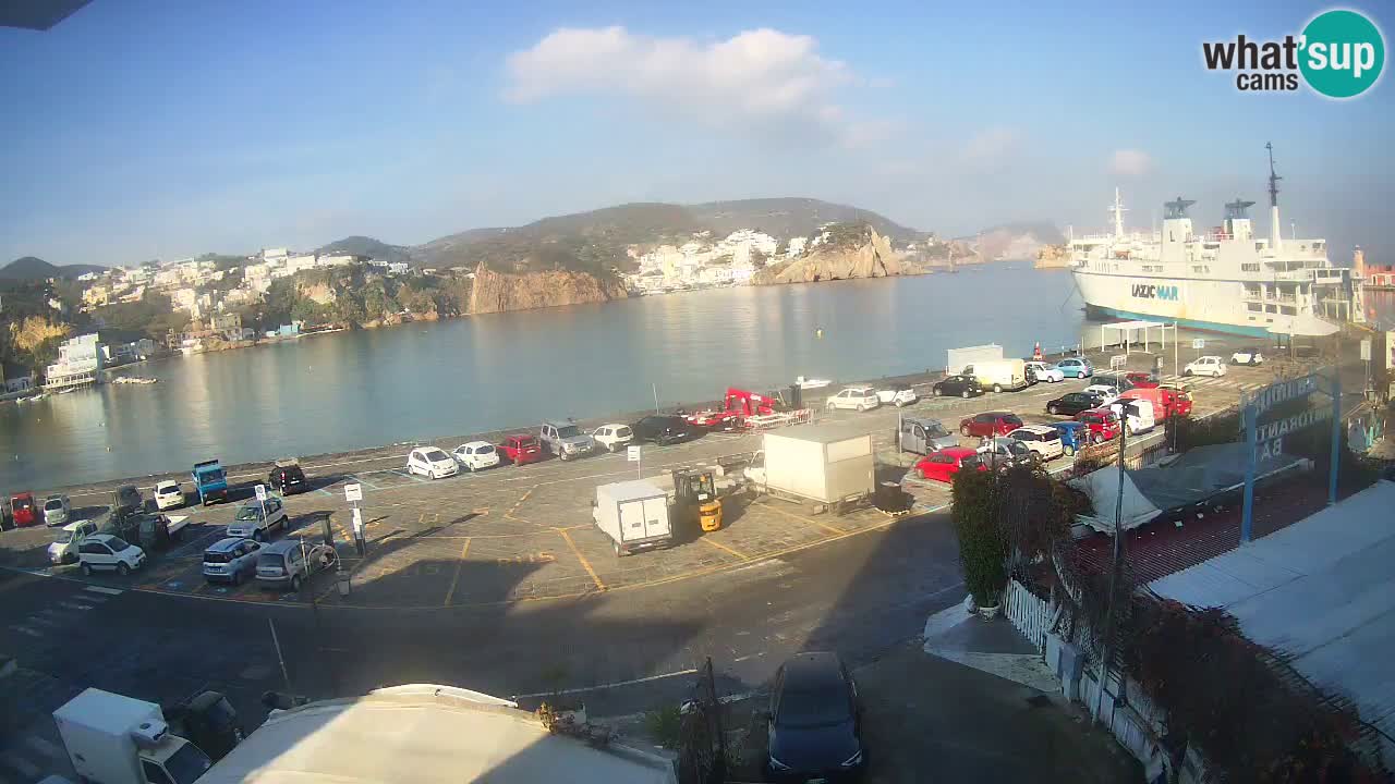 Web kamera luka Ponza – otok Ponza
