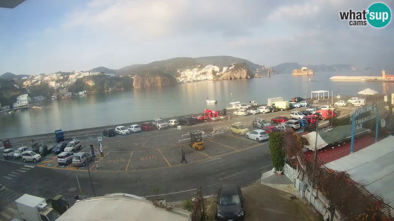 Pristanišče Ponza spletna kamera – Otok Ponza