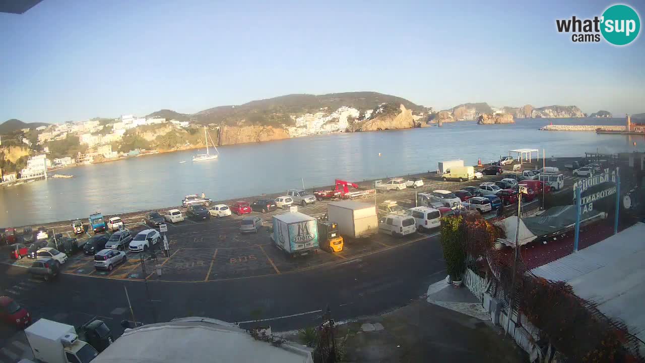 Insel Ponza Hafen webcam – Italien