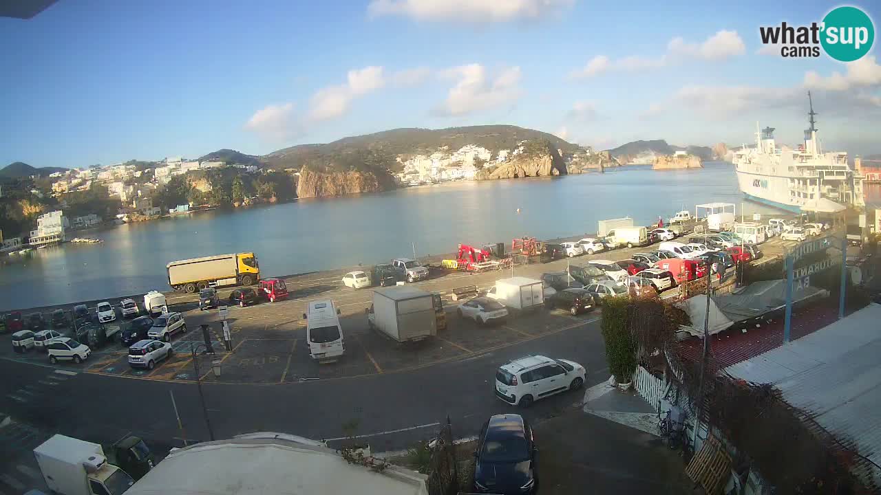 Ponza port webcam – Island of Ponza