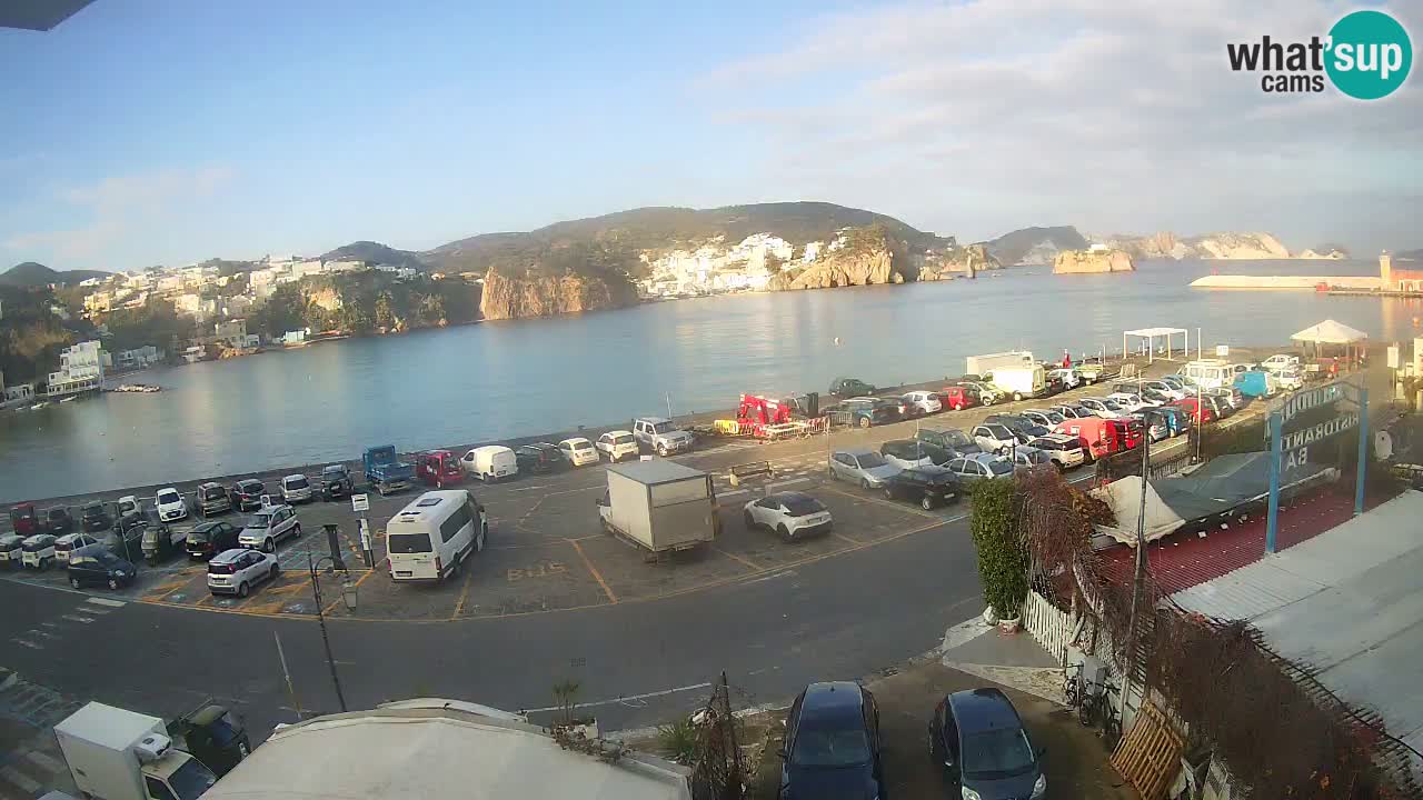 Insel Ponza Hafen webcam – Italien