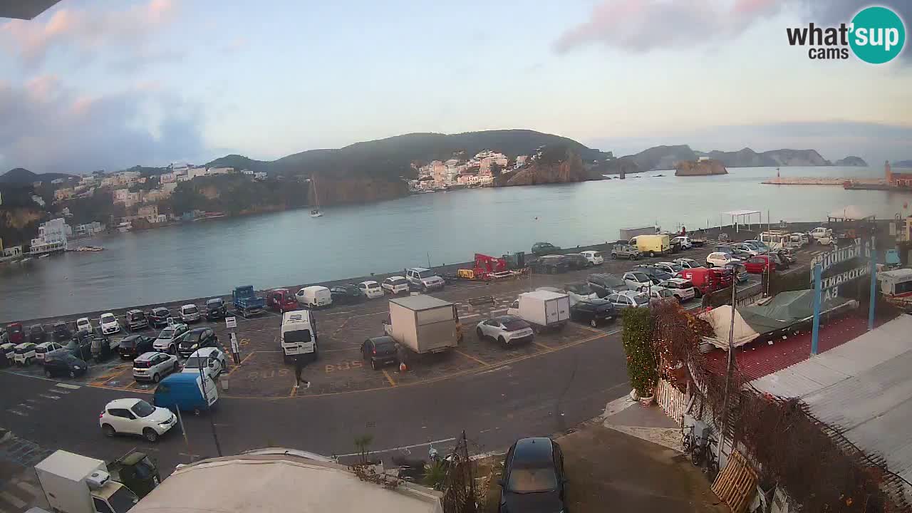 Webcam du port de Ponza – Île de Ponza