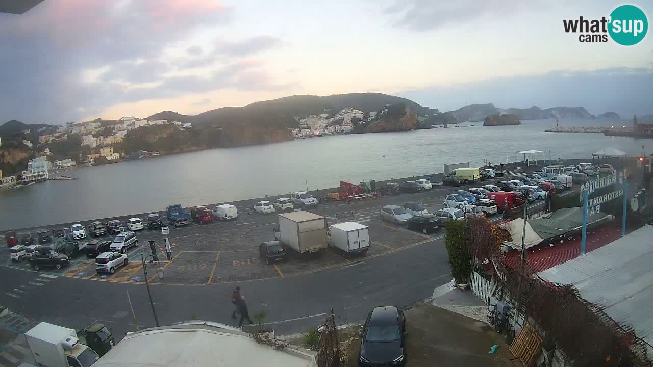 Ponza port webcam – Island of Ponza