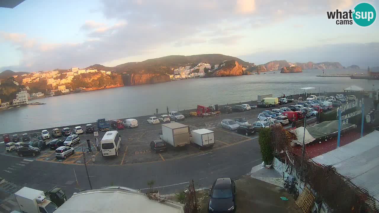 Webcam du port de Ponza – Île de Ponza