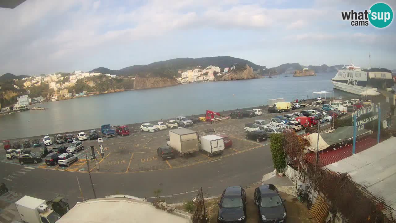 Webcam du port de Ponza – Île de Ponza