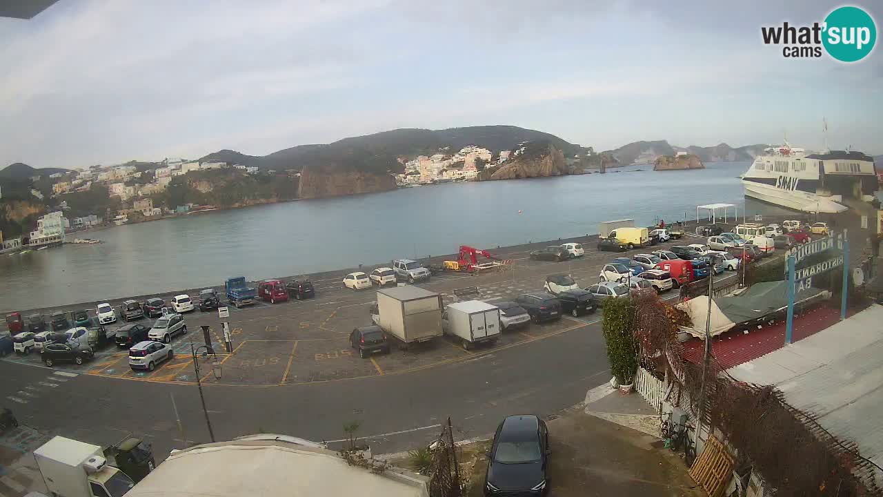 Webcam du port de Ponza – Île de Ponza